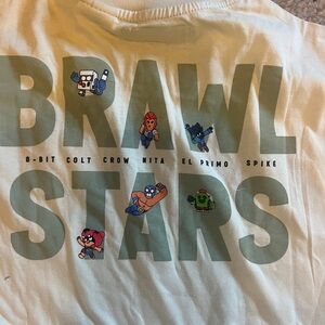 Brawl Stars Kids Short Sleeve Tee - White